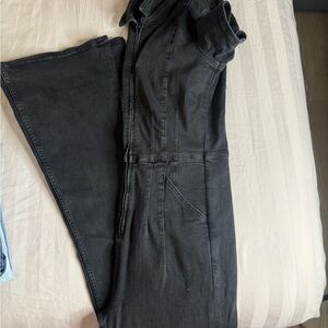 Free People wide leg jumpsuit